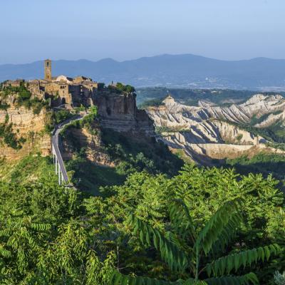 The Ancient Village Of Civita Di Bagnoregio Also Called The Diying City In The Region Of Tuscia Italy1