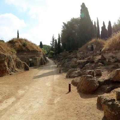 Cerveteri Necropoli Della Banditaccia Via Sepolcrale Principale 02