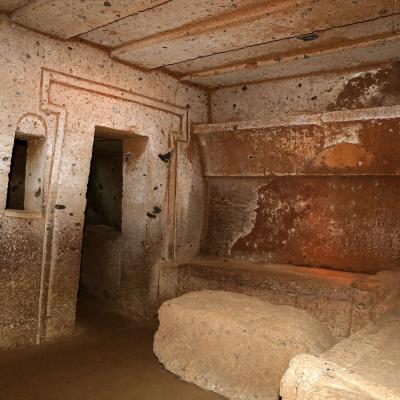 Cerveteri Tomba Della Cornice 550 500 Ac Ca. 04