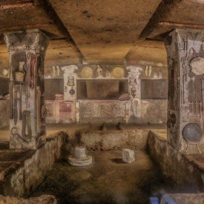 Cerveteri Tomba Dei Rilievi 550 Ac Ca. 05