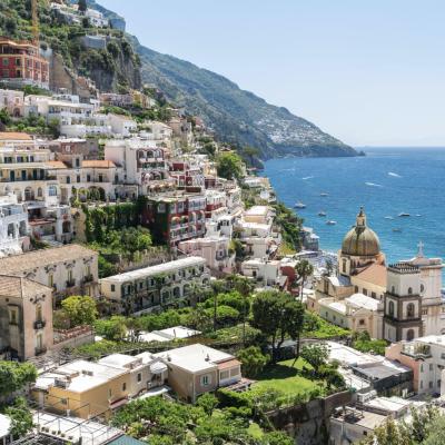Pejzaz Uliczny Positano We Wloszech