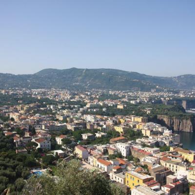 Widok Na Klif Nadmorski Sorento We Wloszech1