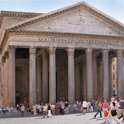 Rome Pantheon Front