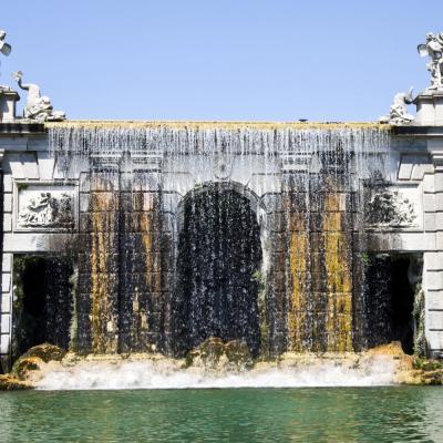 Famous Italian Gardens Of Reggia Di Caserta Italy