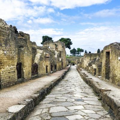 The Archaeological Site Of Herculaneum