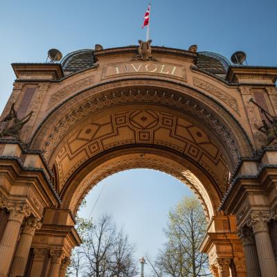 Copenhagen Denmark The Entry Gate Of Tivoli Gardens1