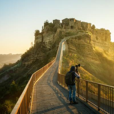 Civita Di Bagnoregio Beautiful Old Town In Italy