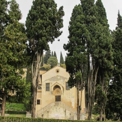 Castel San Pietro Stpeters Castle Verona Italy November1